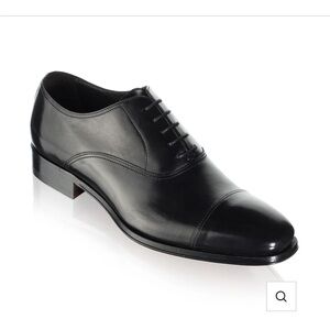 To Boot Black Leather Oxfords